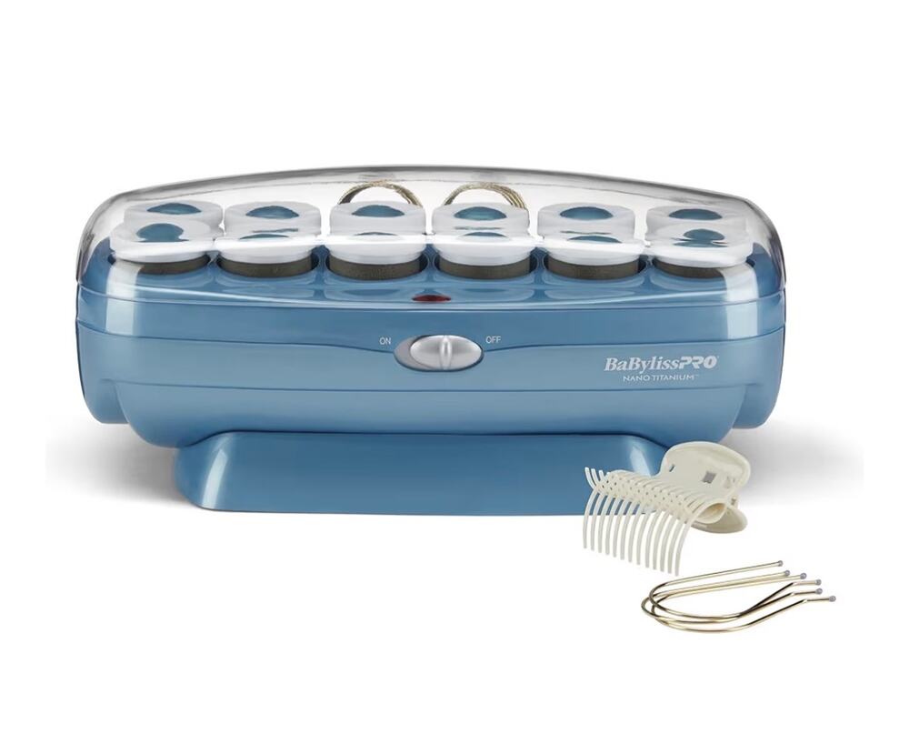 Open box BaBylissPRO Nano Titanium Professional Hot Rollers For All Hair Lengths